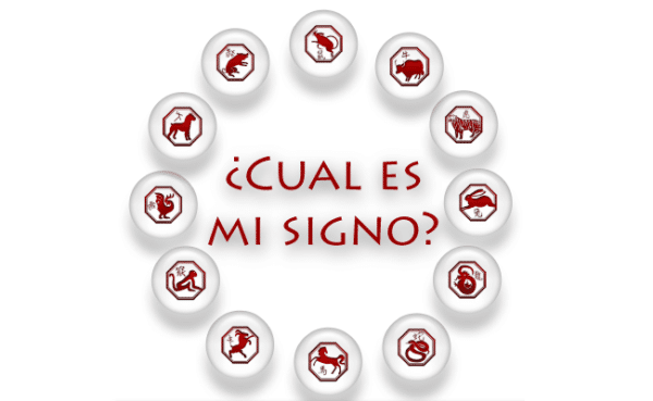 Signos del zodiaco chino