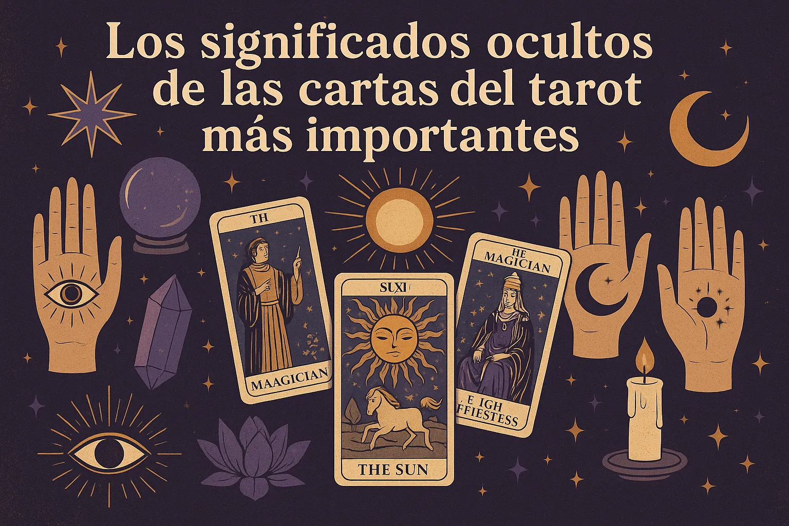 Los significados ocultos de las cartas del tarot más importantes