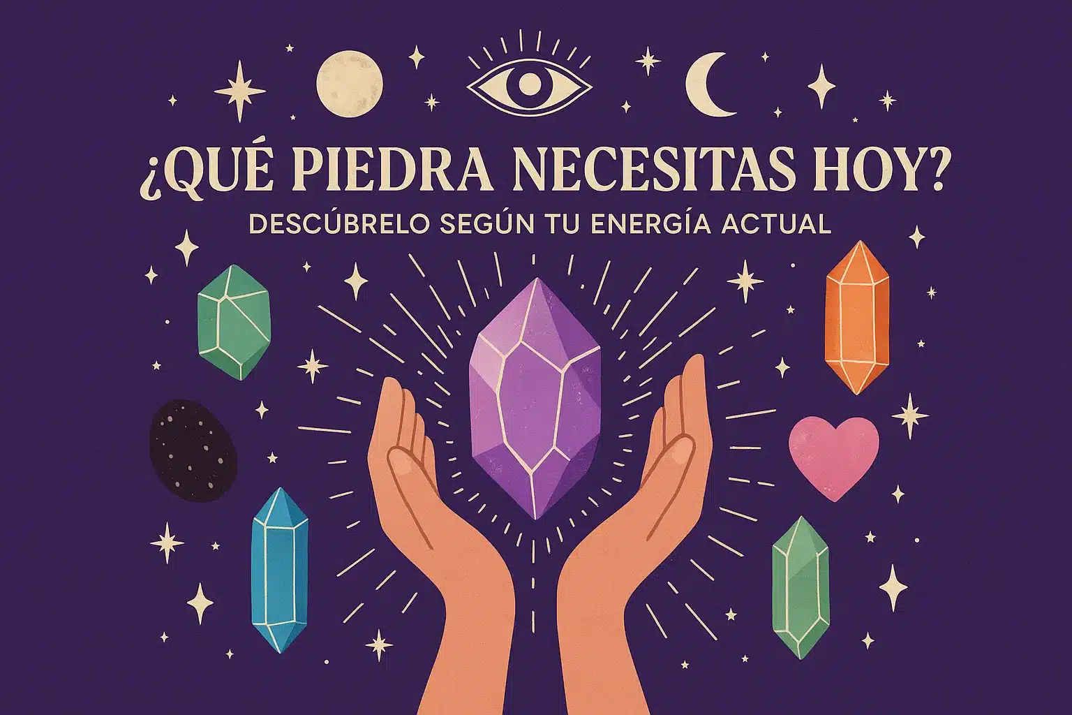 ¿Qué piedra necesitas hoy? Descúbrelo según tu energía actual
