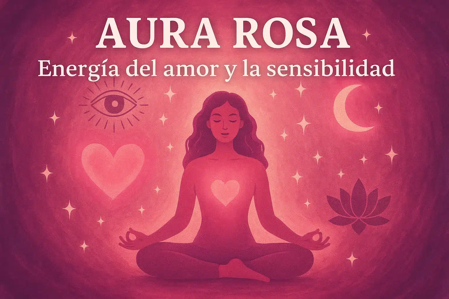 Aura rosa energía del amor y la sensibilidad - La Guía Esotérica