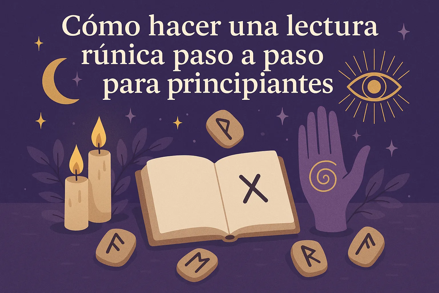 Cómo hacer una lectura rúnica paso a paso para principiantes
