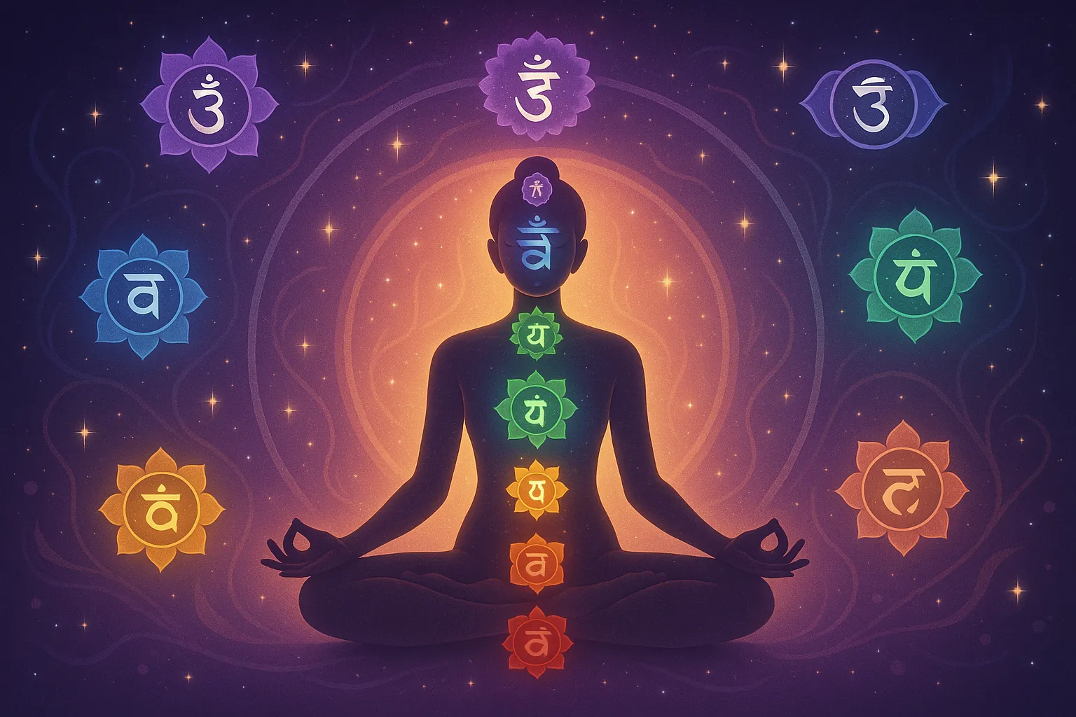 Los mantras de cada chakra y cómo usarlos en meditación
