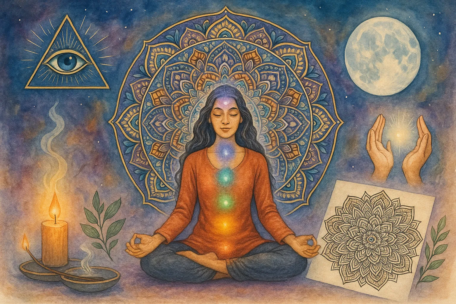 Mandalas para adultos relajación creatividad y concentración