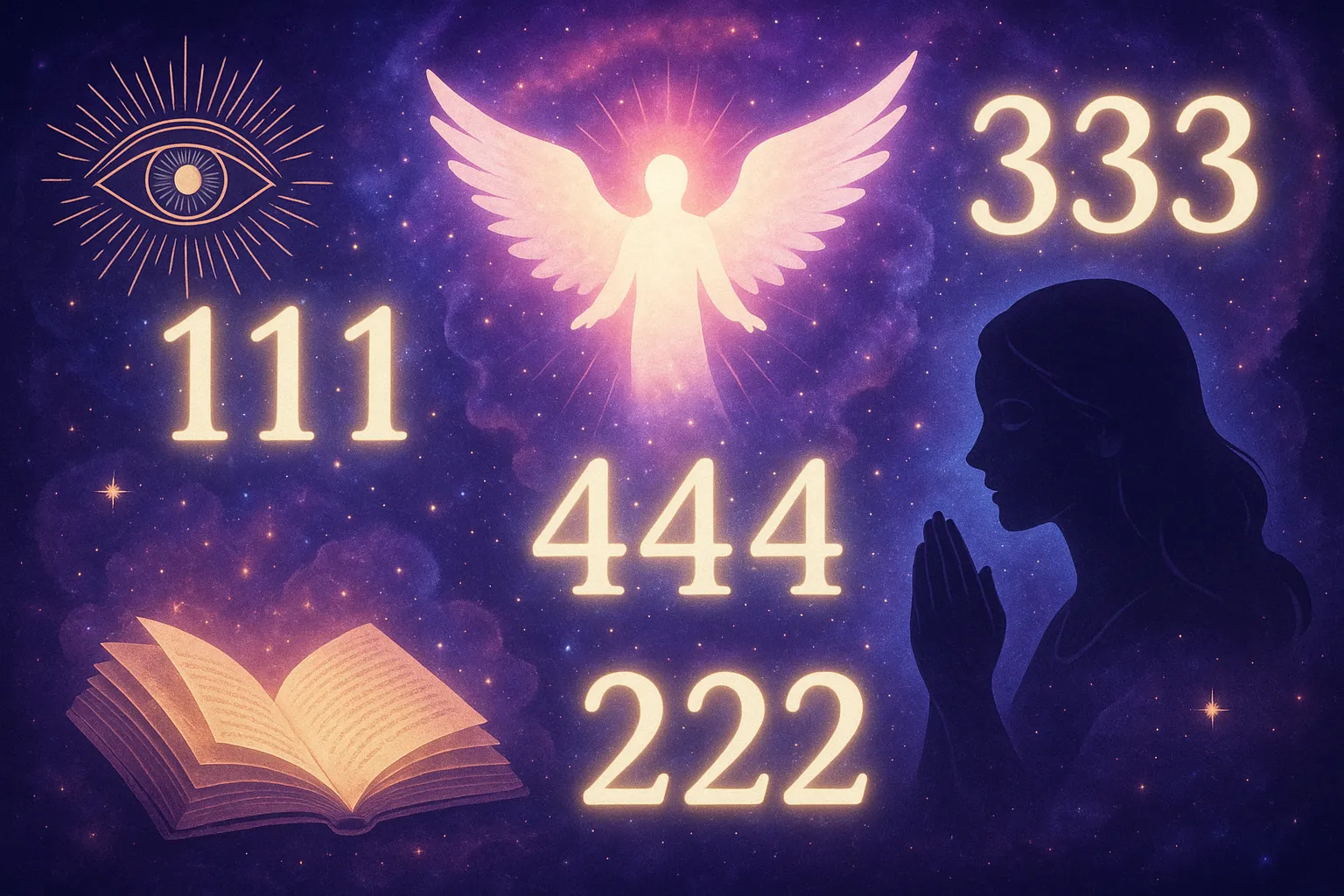 Numerología angelical qué significa ver números repetidos