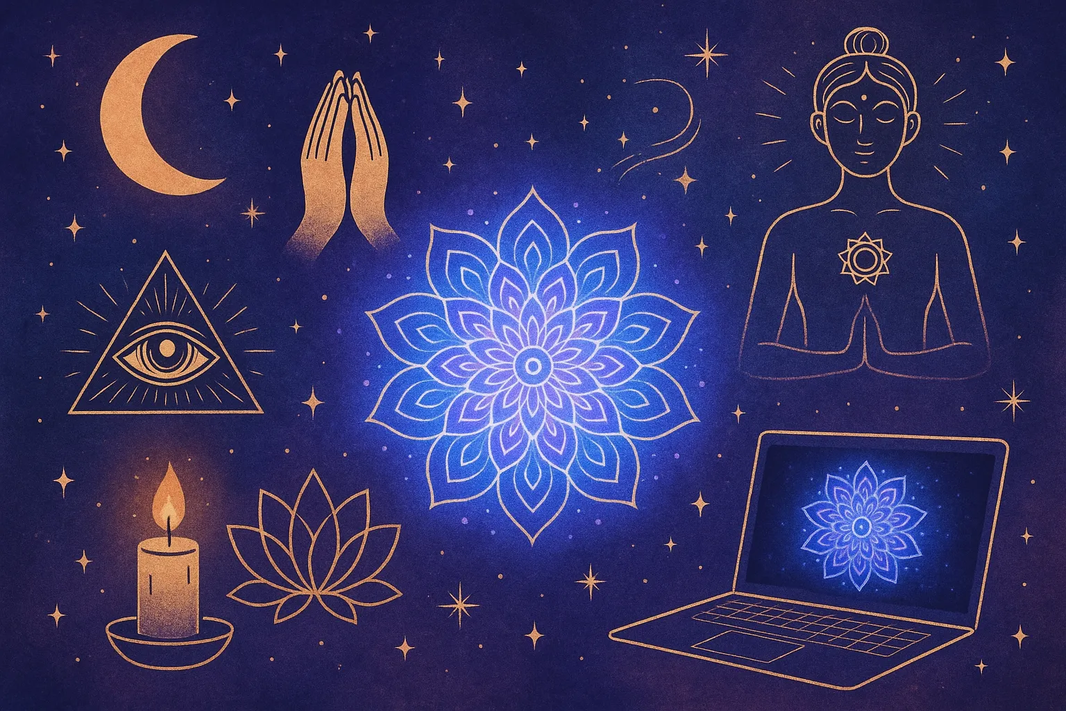 Cómo hacer mandalas digitales paso a paso
