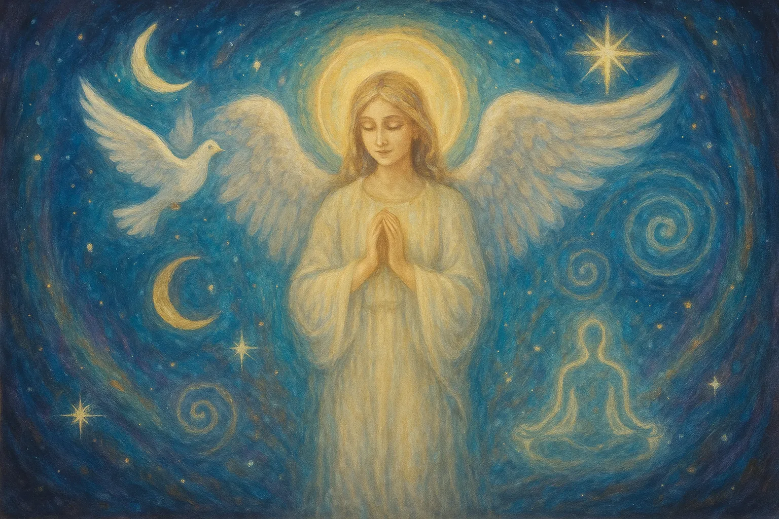 El significado espiritual de soñar con ángeles
