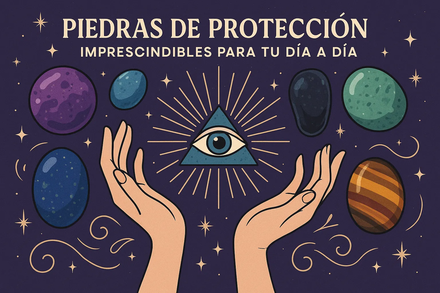 Piedras de protección imprescindibles para tu día a día