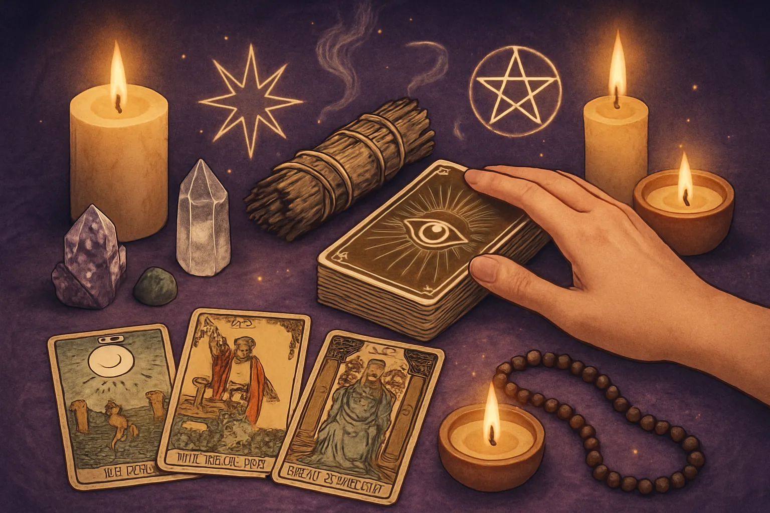 Cómo limpiar y consagrar tu mazo de tarot