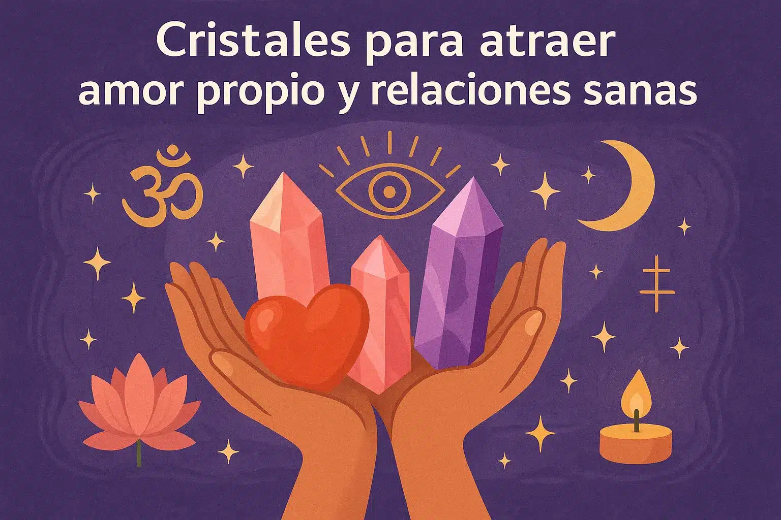 Cristales para atraer amor propio y relaciones sanas