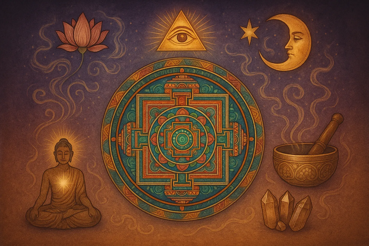 Mandalas tibetanos significado sagrado y uso en rituales