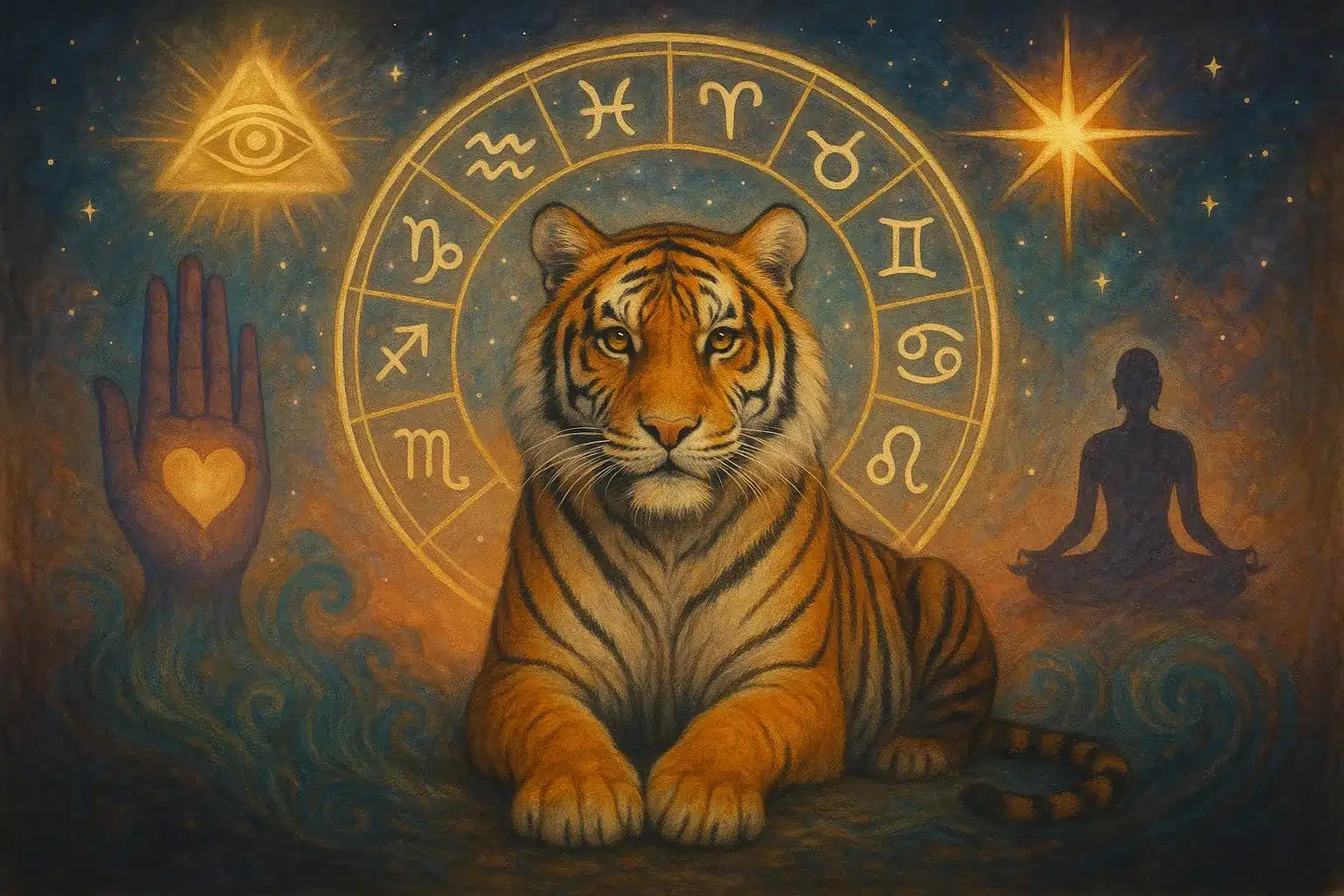 El Tigre en el Horóscopo Chino personalidad amor trabajo y salud