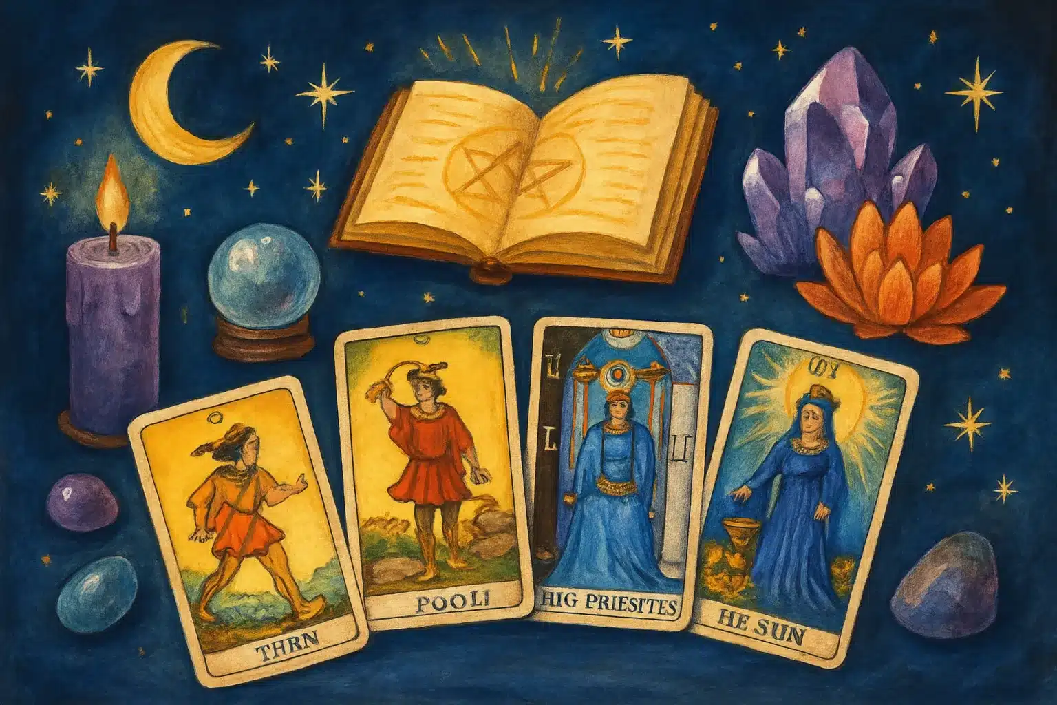 Tipos de barajas de tarot y sus diferencias